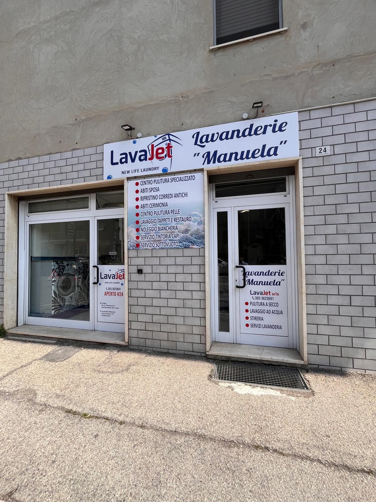 Punto vendita Lavajet Lavanderia Manuela a Ragnola